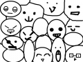여려가지 돌맹이들 : 예쁜 돌맹이 스케치판 ,sketchpan