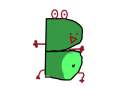 B모양 개구리 : ... 괜찮아??? 스케치판 ,sketchpan