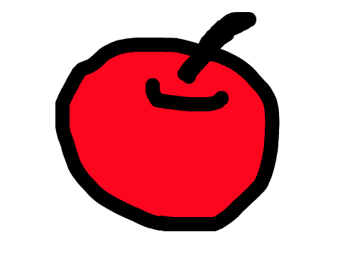 아버지가사다주신 사과 먹으면 허벌랑게맛있어오호호 : 사과한번 잡쏴봐 스케치판 ,sketchpan