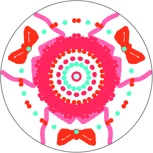 반짝리본 : 리본 스케치판 ,sketchpan