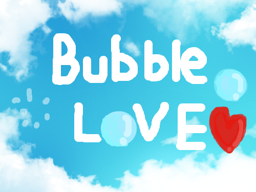 bubble LOVE : 사랑의 물방울처럼 투명해지니그리고 그 사랑으로 모두가 행복해지니mc몽 서인영 - bubble love中 스케치판 ,sketchpan