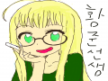 왠지. . ... : 왠지. . .내캐 여채화가 됐다. 스케치판 ,sketchpan