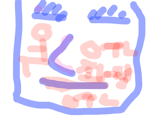 otl : OTL은 좌절이란 거라서 좌절하는그림 스케치판 ,sketchpan
