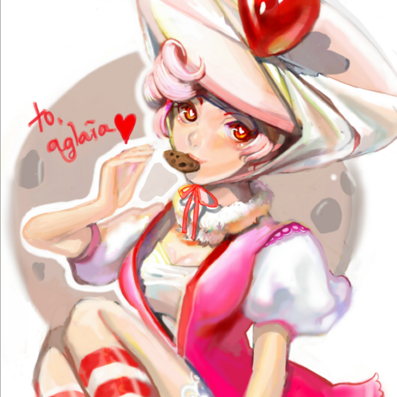 김초코칩쿠.. : 김초코칩쿠키님이 그려주신 사랑이 의인화..고마워요♡♡♡ 스케치판 ,sketchpan