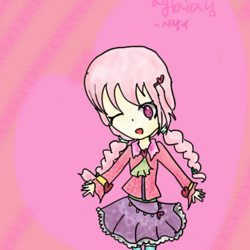 +_+ 님이 그.. : +_+ 님이 그려주신...사랑이..고마워요♡♡♡ 스케치판 ,sketchpan