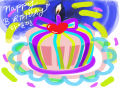 생일 축하.. : 생일 축하드려요 하엘쨩 ~☆ 즐거운 하루 보내요♡♡♡ 스케치판 ,sketchpan