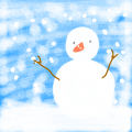 눈사람..(.. : 눈사람..(더울때 보세요..) 스케치판 ,sketchpan