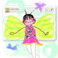 나비소녀 : 나비소녀 스케치판 ,sketchpan