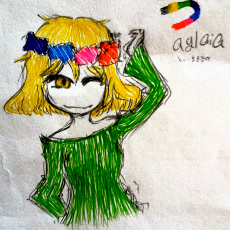 눈토갱이님.. : 눈토갱이님이 그려주신...이뻐요..고마워요♡♡♡ 스케치판 ,sketchpan