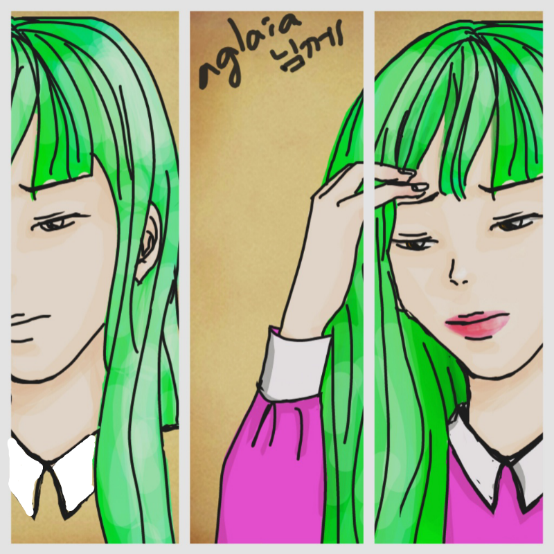 ha.L 에게 .. : ha.L 에게 받은 상품..고마워요♡♡♡ 생각하는 여자 스케치판 ,sketchpan