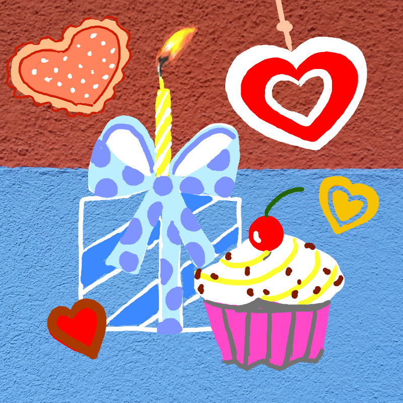 언니 생일 .. : 언니 생일 카드 그리면서...오늘 생일인 그림친구분들 생일 축하해요♡♡♡ 스케치판 ,sketchpan