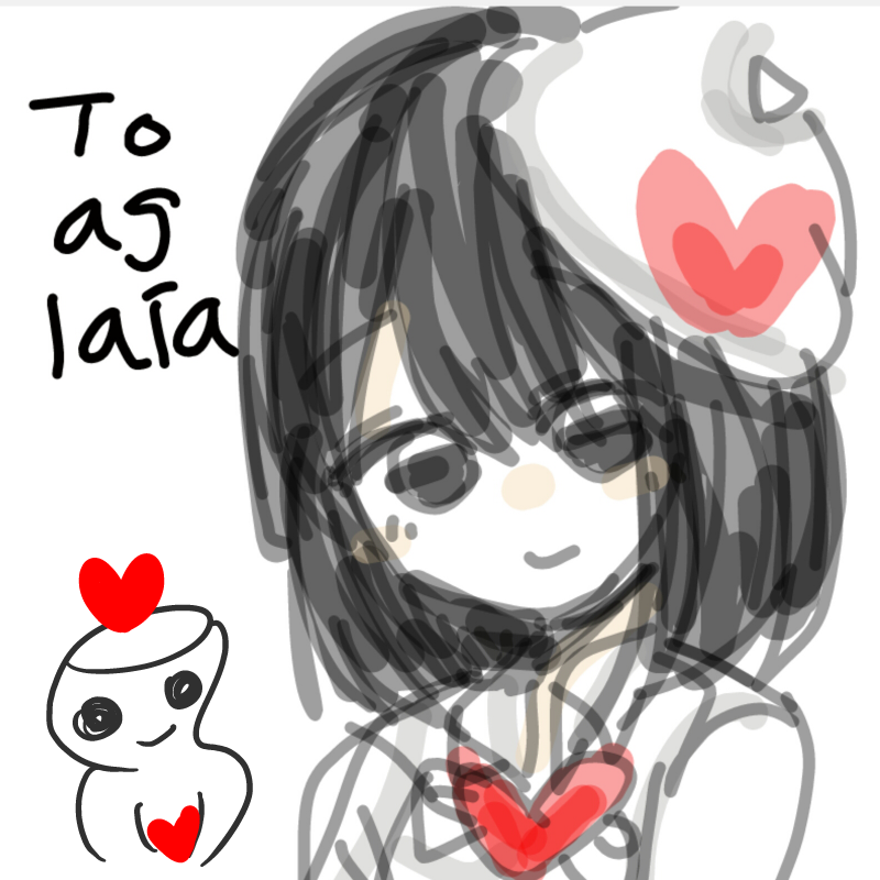 디마라고 .. : 디마라고 하는데가 그려준 리퀘...사랑이 의인화.. 고마워요♡♡♡ 스케치판 ,sketchpan