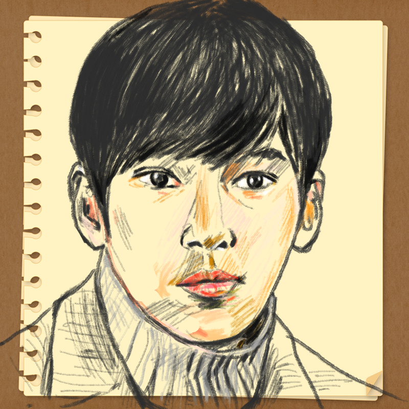 지창욱 (힐.. : 지창욱 (힐러) 스케치판 ,sketchpan