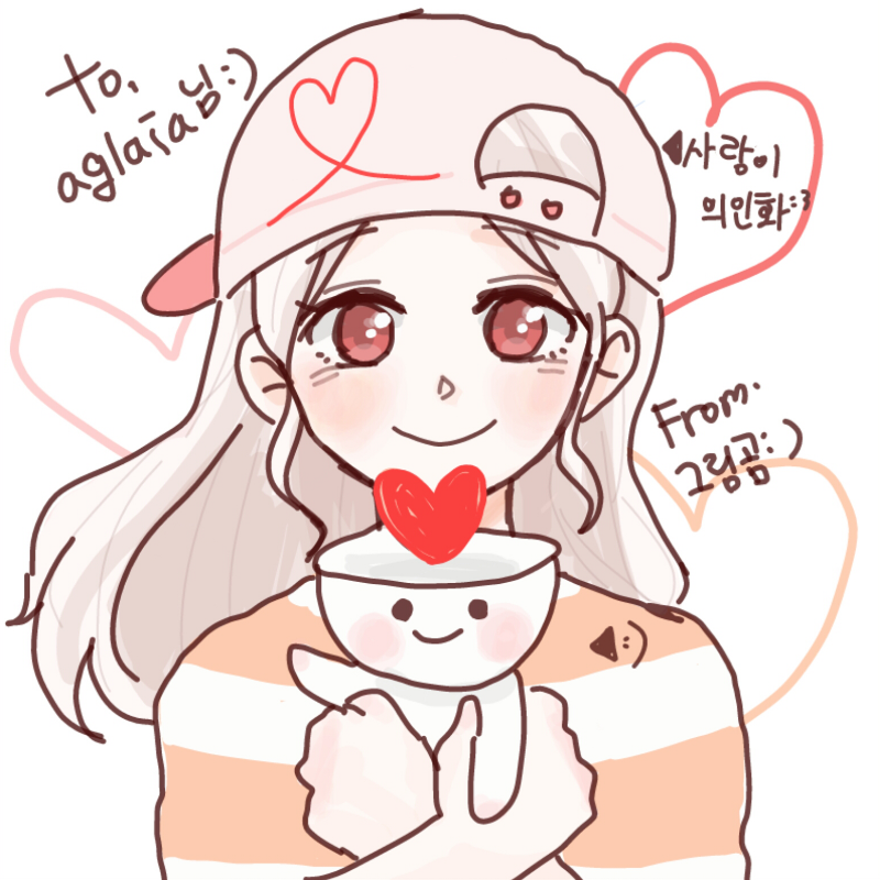 그림곰이 .. : 그림곰이 그려준 사랑이 의인화..고마워요♡♡♡ 스케치판 ,sketchpan