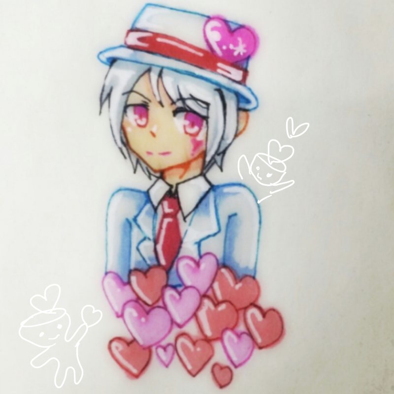 ohu1015님이.. : ohu1015님이 그려준 스타킹꽃미남...고마워요♡♡♡ 스케치판 ,sketchpan