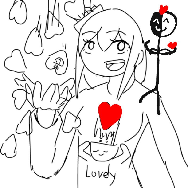 카루바루님.. : 카루바루님이 그려주신..고마워요^^ 스케치판 ,sketchpan