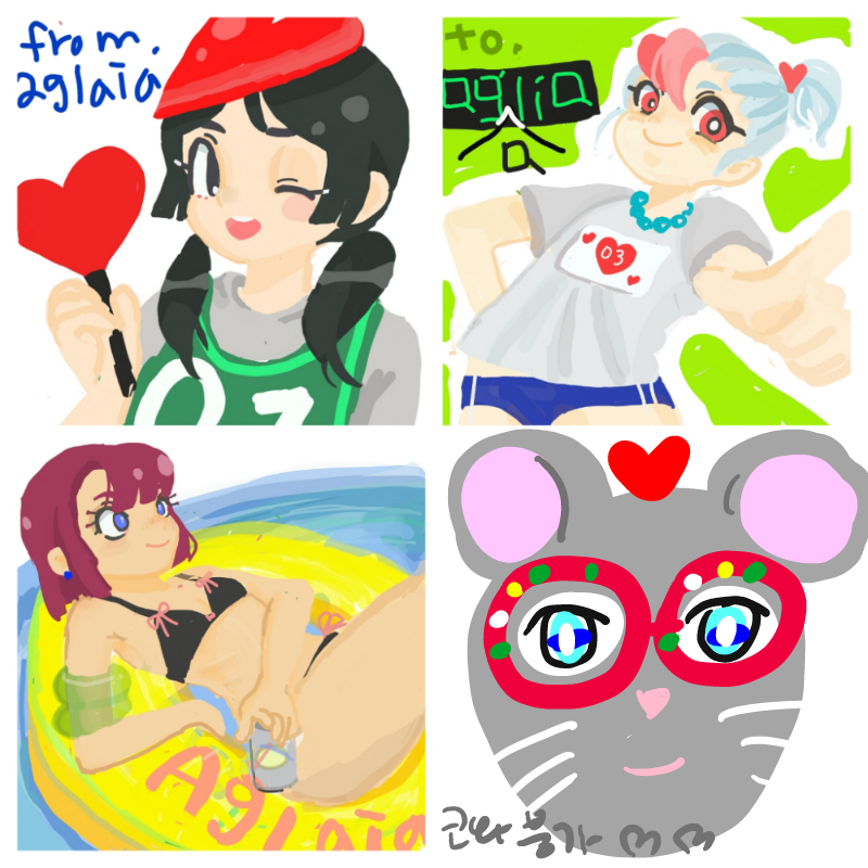 고마워요 .. : 고마워요 아쁜 그람들...코와붕가♡♡♡ 스케치판 ,sketchpan