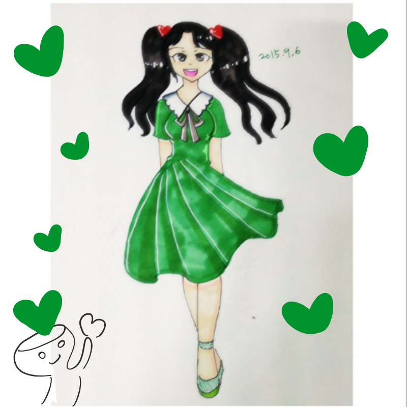 ohu1015님이.. : ohu1015님이 그려주신...고마워요♡♡♡ 스케치판 ,sketchpan