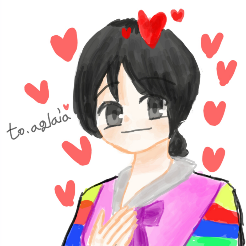 chwl썩소님.. : chwl썩소님이 그려주신..고마워요♡♡♡ 스케치판 ,sketchpan