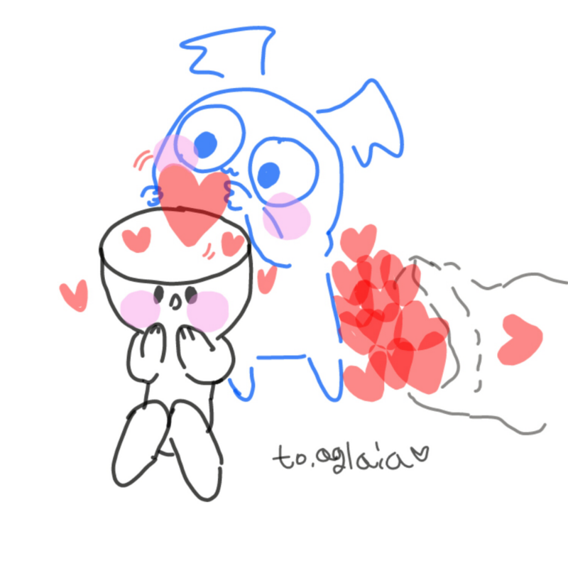 chwl썩소님.. : chwl썩소님이 그려주신..고마워요♡♡♡ 스케치판 ,sketchpan