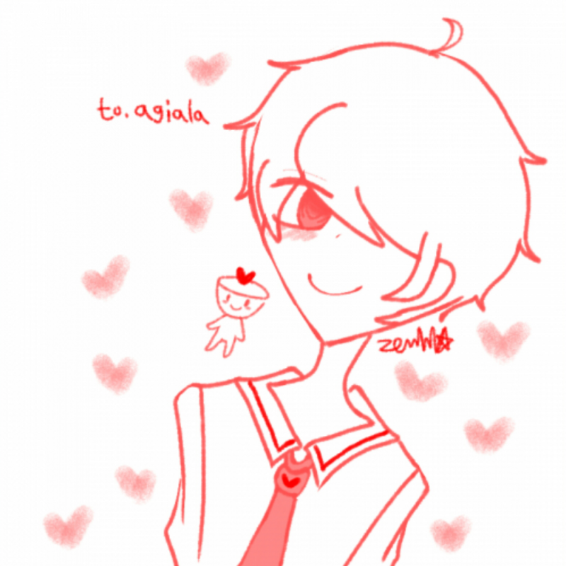 zemini에게 .. : zemini에게 받음 깜짝선물..고마워♡♡♡ 화이팅^^ 스케치판 ,sketchpan