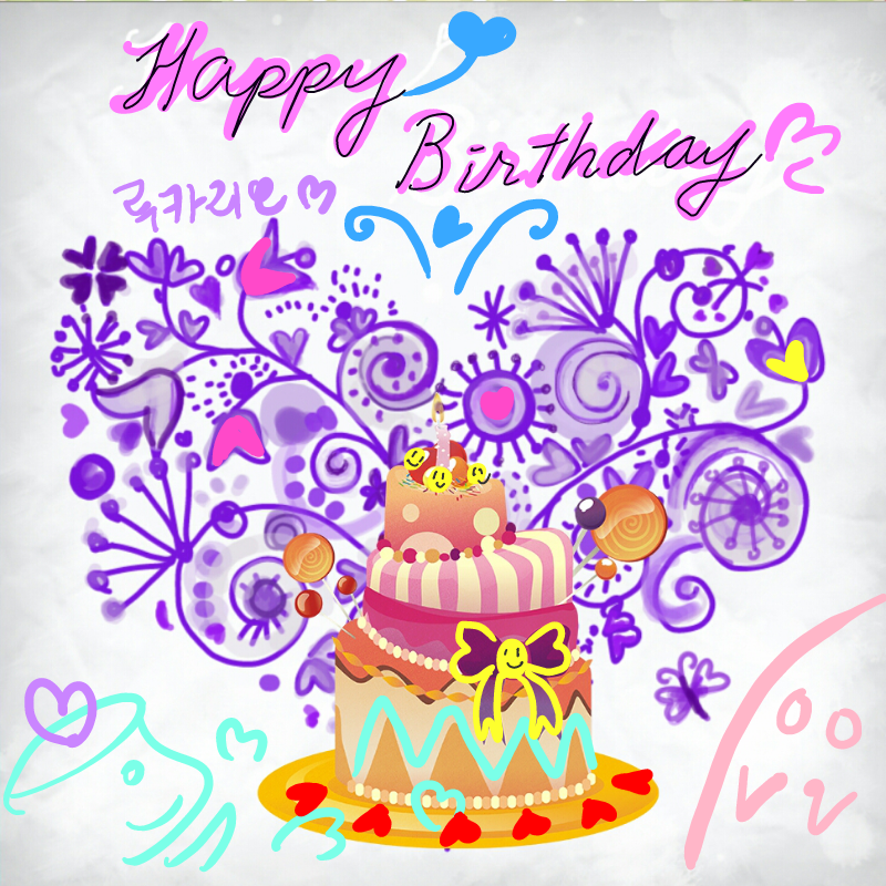 생일 축하 .. : 생일 축하 드려요 루카리오♡♡♡ 스케치판 ,sketchpan