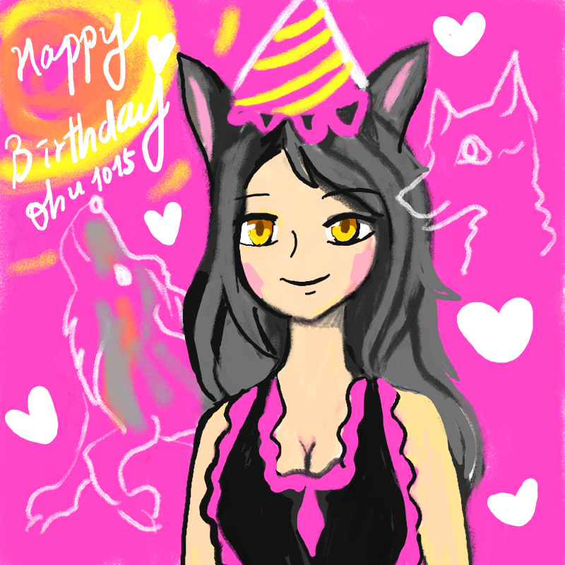 ohu1015 생.. : ohu1015 생일 축하드려요...♡♡♡ 즐거운 하루 보내고 선물 많이 받으세요♡♡♡ 스케치판 ,sketchpan
