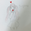 동생이님이.. : 동생이님이 그려준..고마워요♡♡♡ 스케치판 ,sketchpan