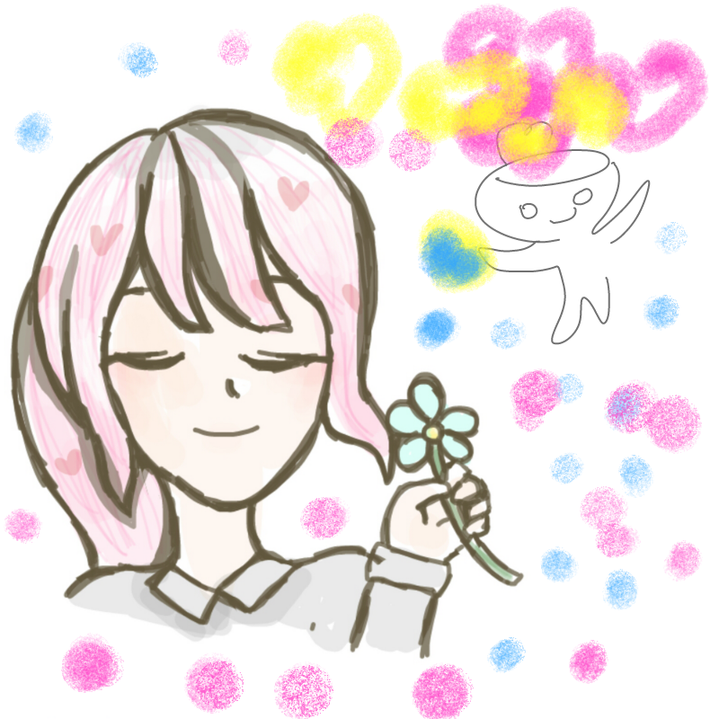 예키님이 .. : 예키님이 그려준 꽃을 든 사랑이♡♡♡ 고마워요 스케치판 ,sketchpan