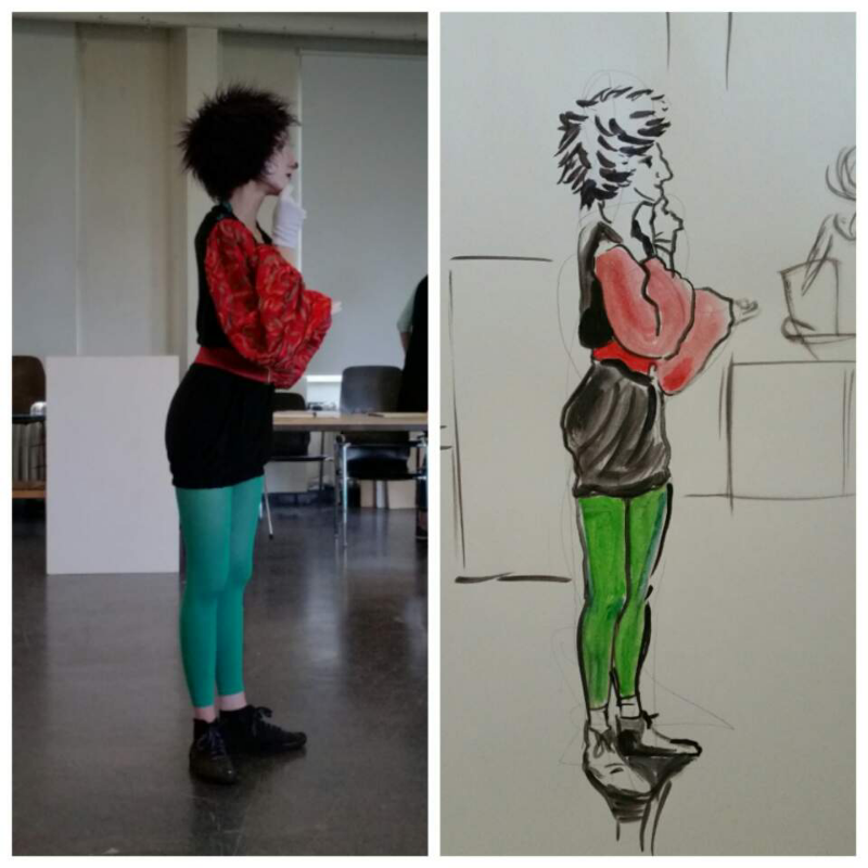 크로키 : 크로키 스케치판 ,sketchpan