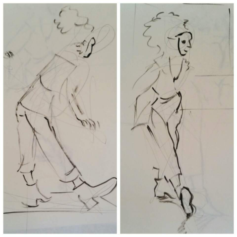 크로키 : 크로키 스케치판 ,sketchpan