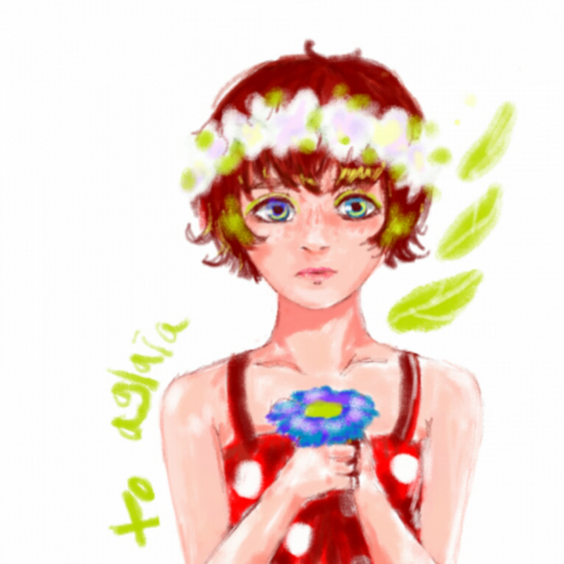 리퀘 당첨.. : 리퀘 당첨됨...와 신나네요...게이득님이 그려주신 빨간머리소녀..고마워요♡♡♡ 스케치판 ,sketchpan