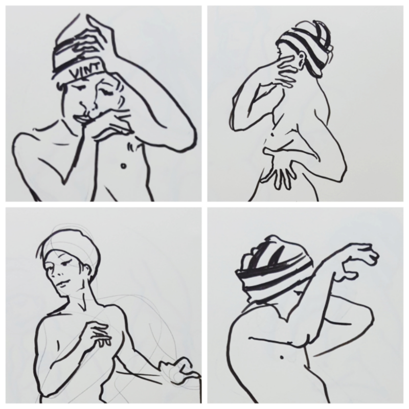 크로키 : 크로키 스케치판 ,sketchpan