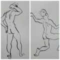 크로키 (5.. : 크로키 (5분) 스케치판 ,sketchpan