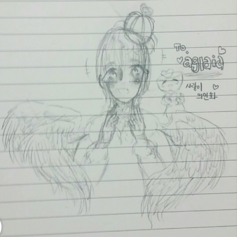 참기름씨 .. : 참기름씨 고마워요♡♡♡ 스케치판 ,sketchpan