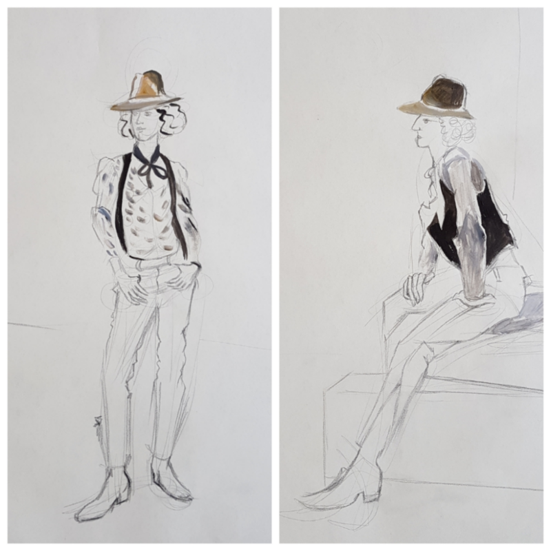 크로키 (20.. : 크로키 (20분) 스케치판 ,sketchpan