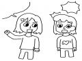 만화 캐릭.. : 만화 캐릭터 입니다 스케치판 ,sketchpan