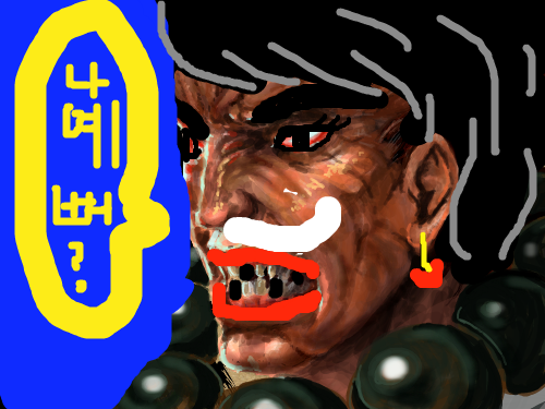 나 예뻐? : ...거울보고 말해....ㅋ 스케치판 ,sketchpan