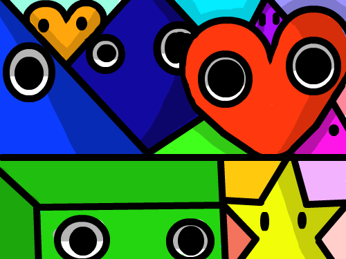 여러가지 도형들 : 아귀찮다 스케치판 ,sketchpan