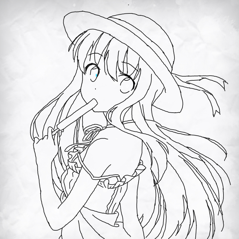 완성 : 완성 스케치판 ,sketchpan