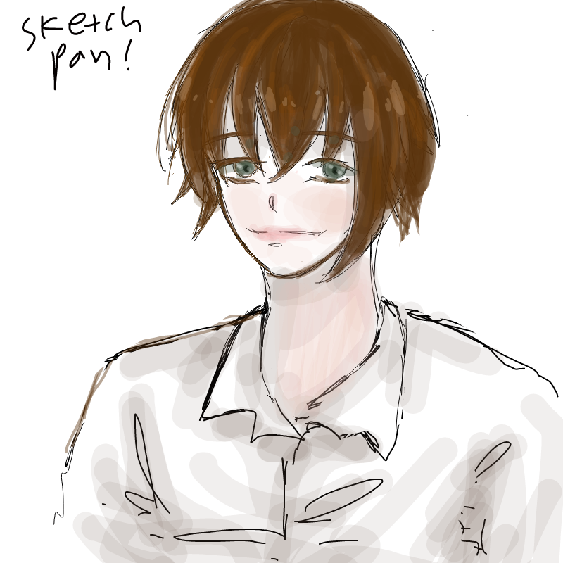 sketchpan으.. : sketchpan으로 그린 첫그림 꽤 좋습니다 스케치판 ,sketchpan