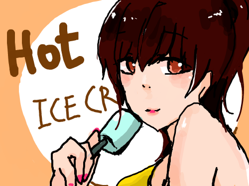 덥다 : 덥습니다 스케치판 ,sketchpan