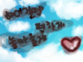 슬픈 : 노래가사를 따라 적은것 스케치판 ,sketchpan