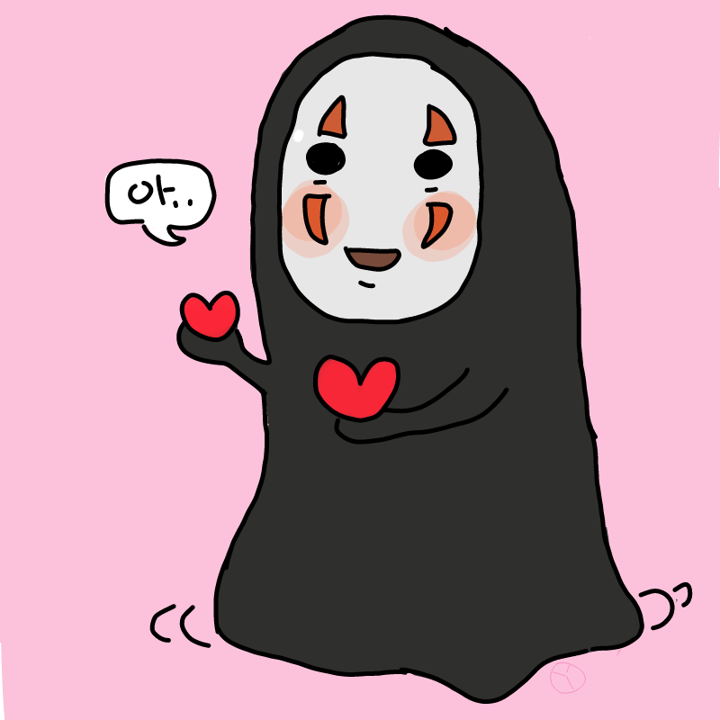 가오나시 .. : 가오나시 트레 스케치판 ,sketchpan