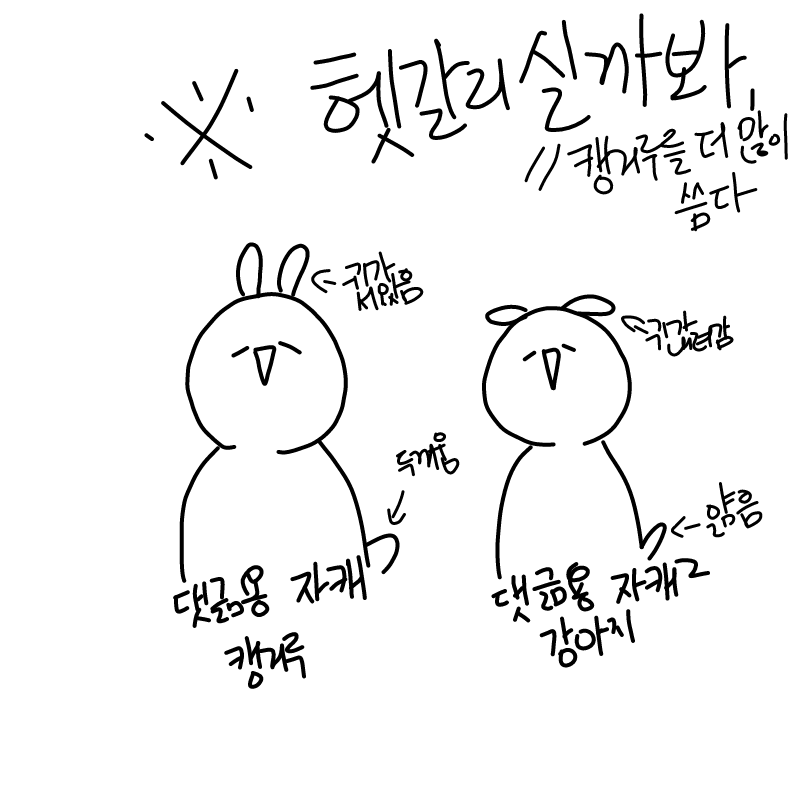 대부분 캥.. : 대부분 캥거루만 써요! 스케치판 ,sketchpan