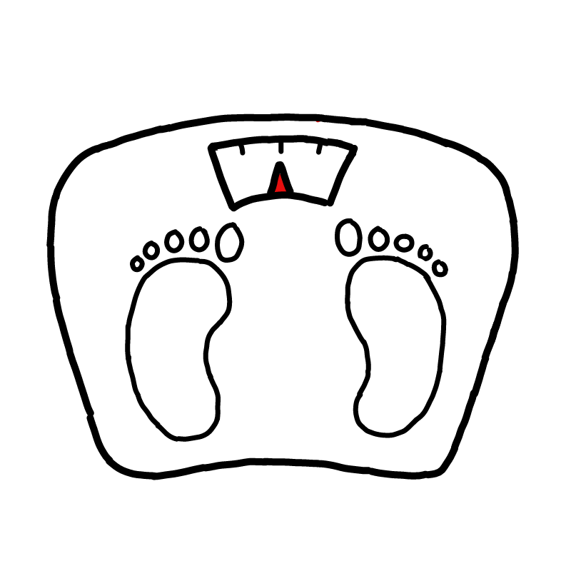 체중계 : 체중계 스케치판 ,sketchpan