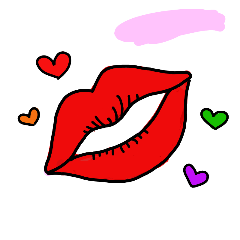 입술 : 입술 스케치판 ,sketchpan