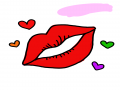 입술 : 입술 스케치판 ,sketchpan