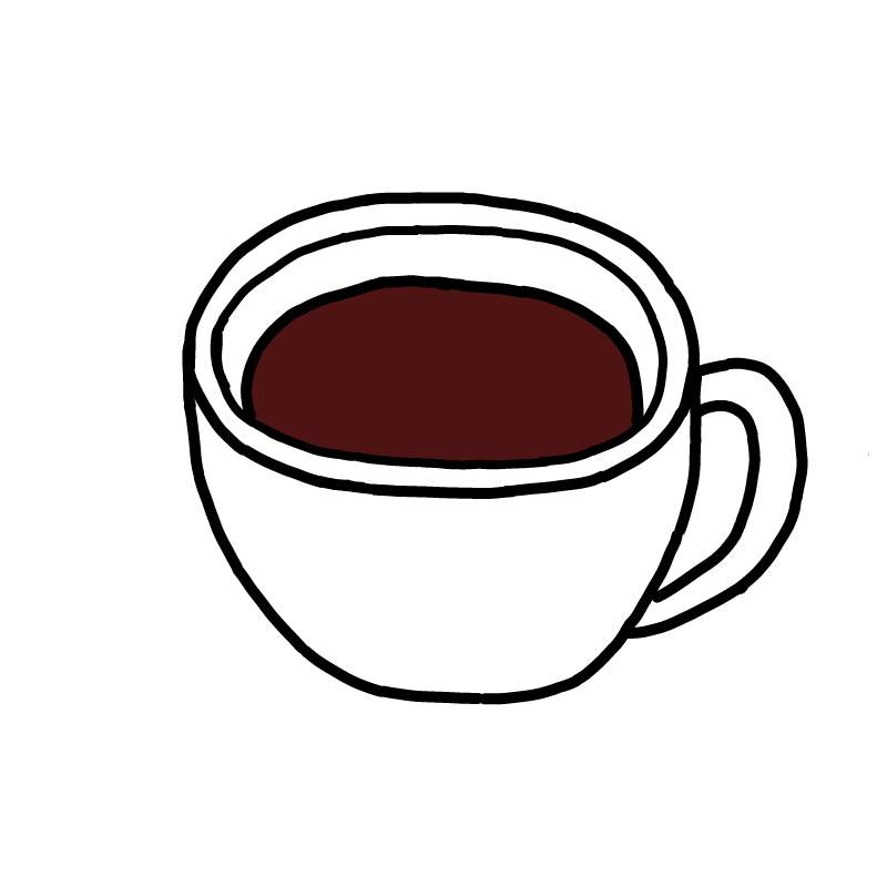 커피 : 커피 스케치판 ,sketchpan