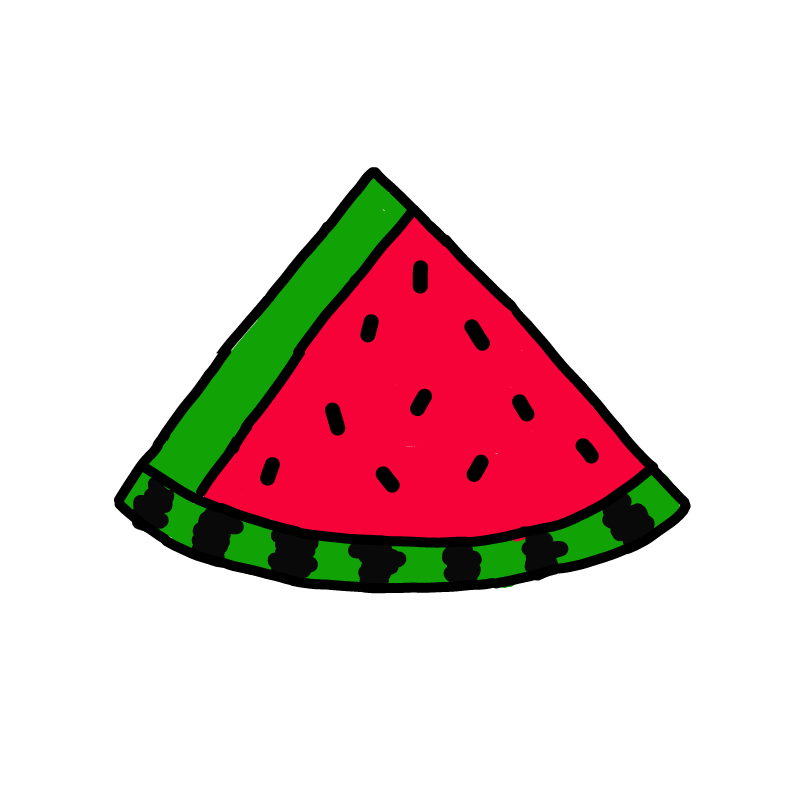 수박 : 수박 스케치판 ,sketchpan